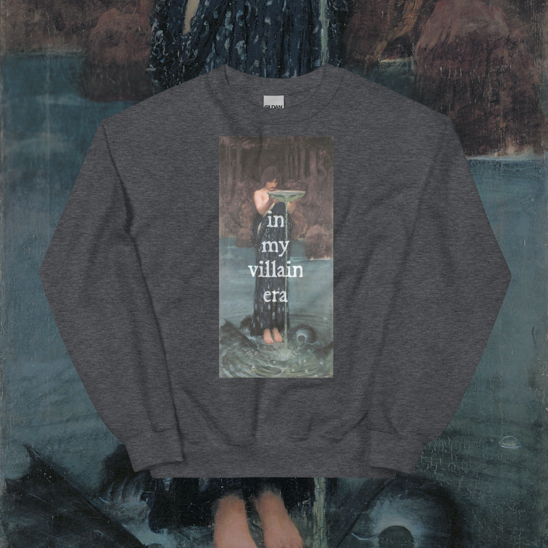 In My Villain Era Circe Art Sweatshirt