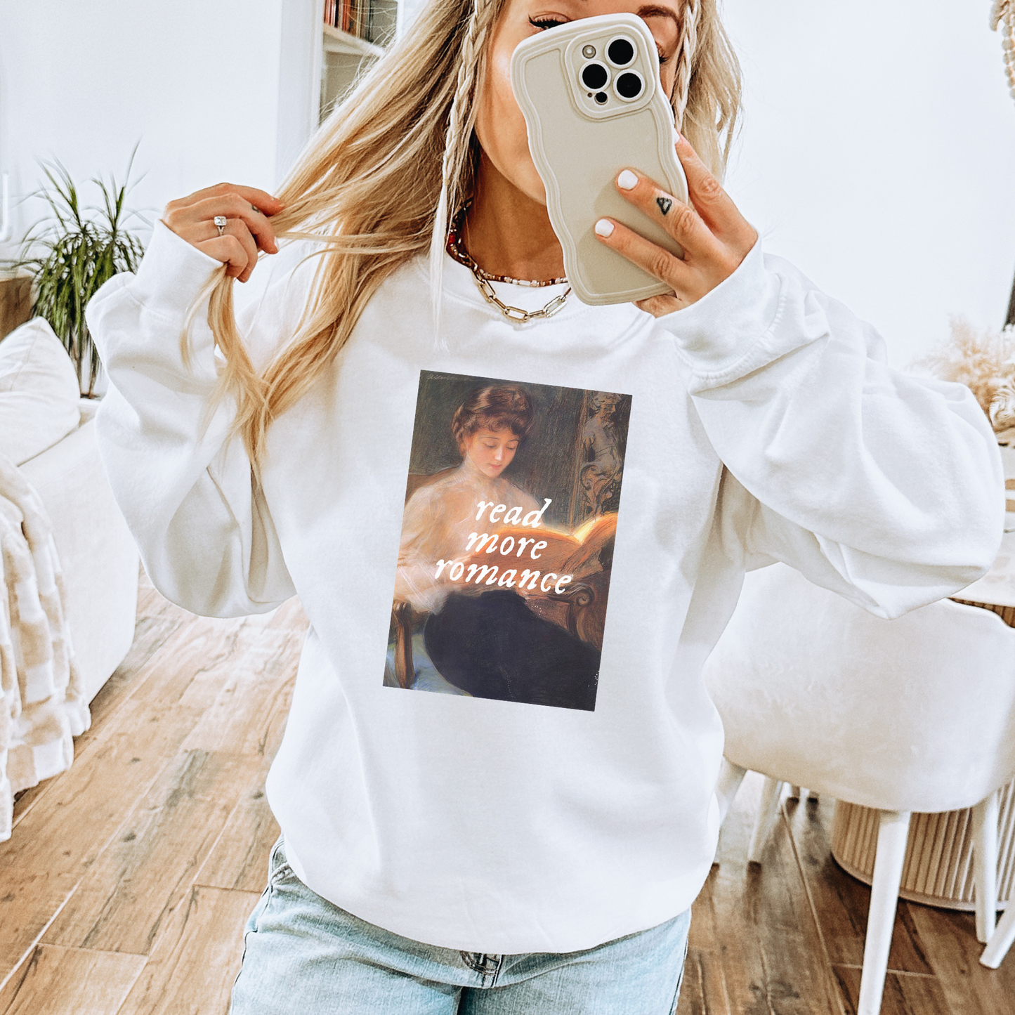 Read More Romance Art Sweatshirt