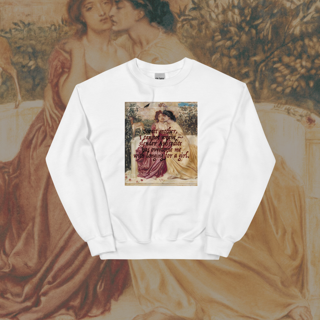 Sappho Quote Sweatshirt