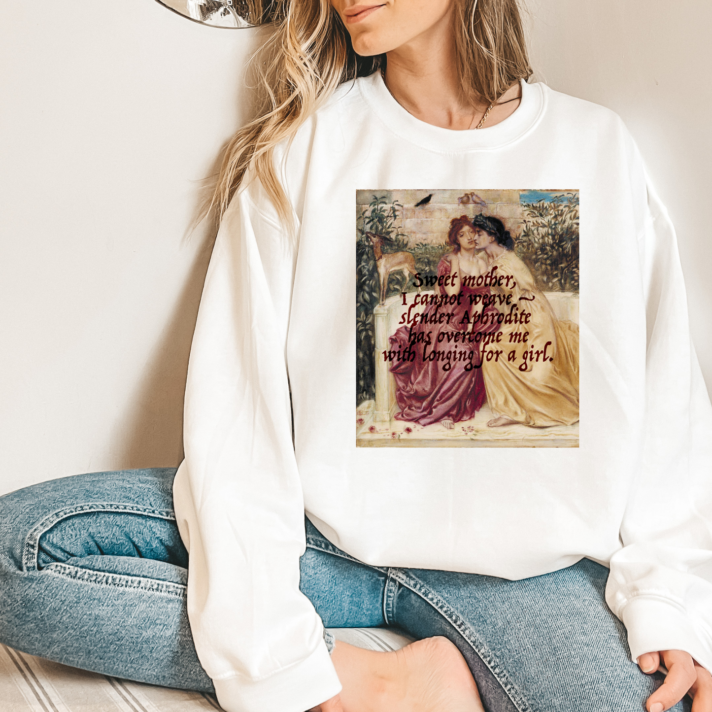 Sappho Quote Sweatshirt