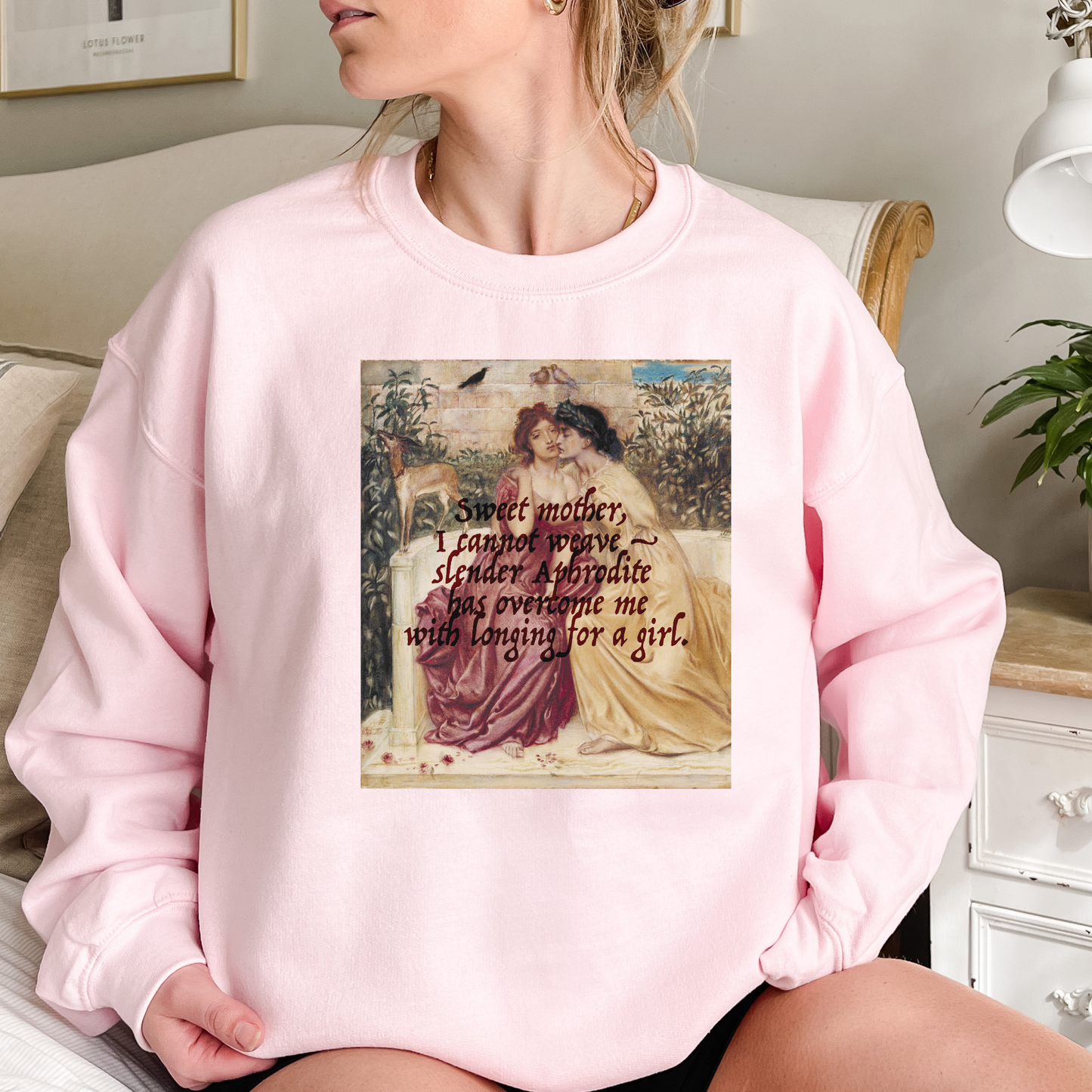 Sappho Quote Sweatshirt