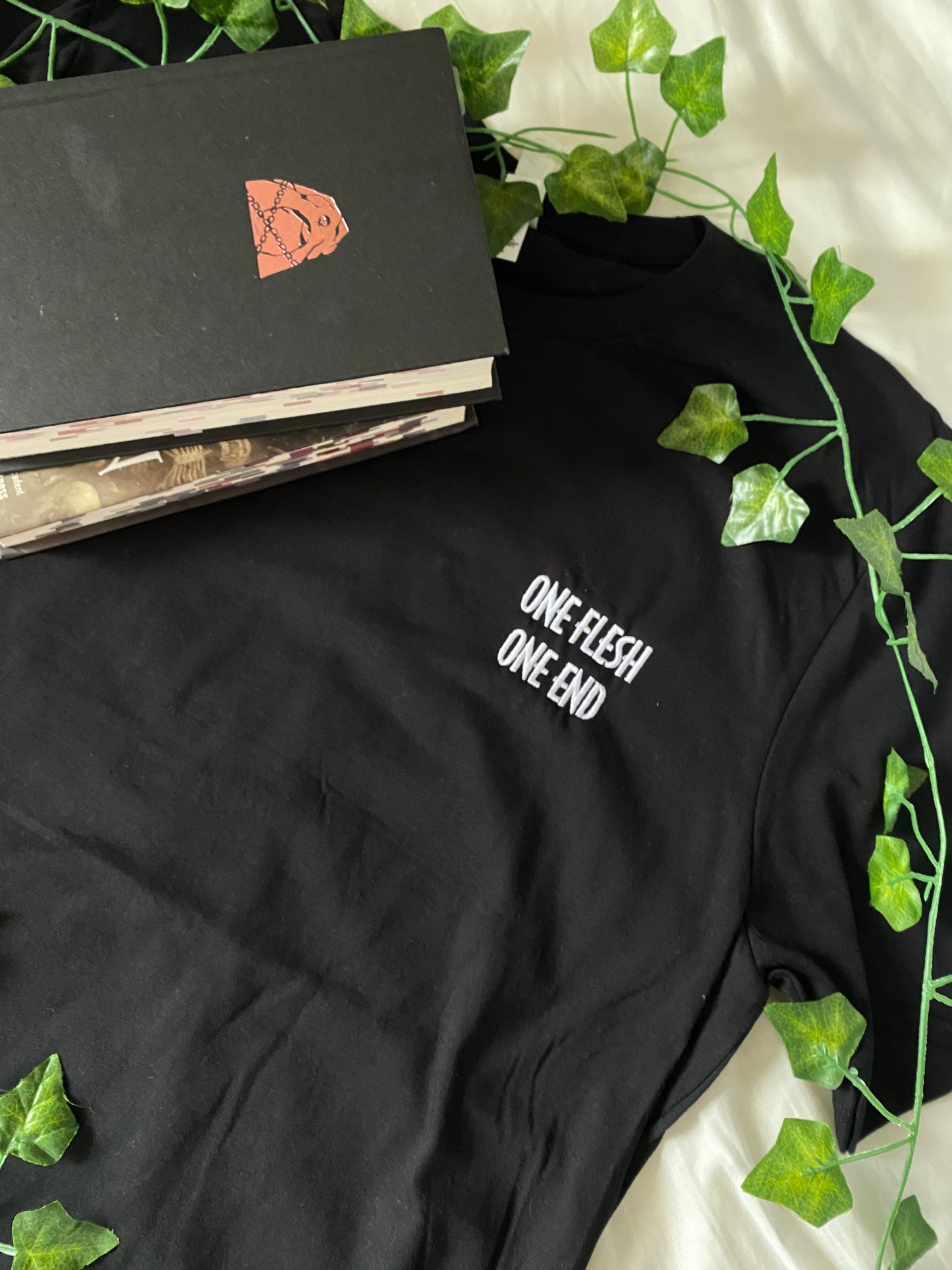 One Flesh, One End Embroidered T-Shirt
