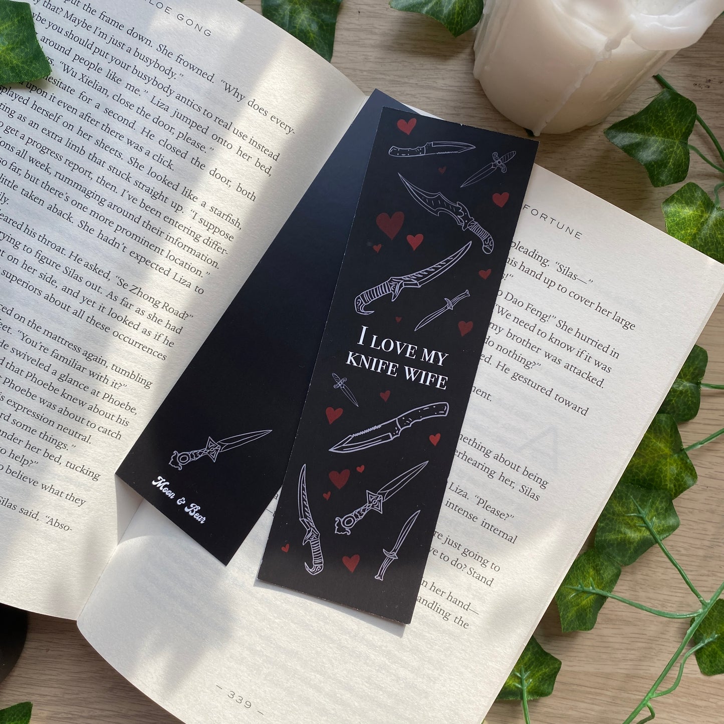 Knife Wife Bookmark