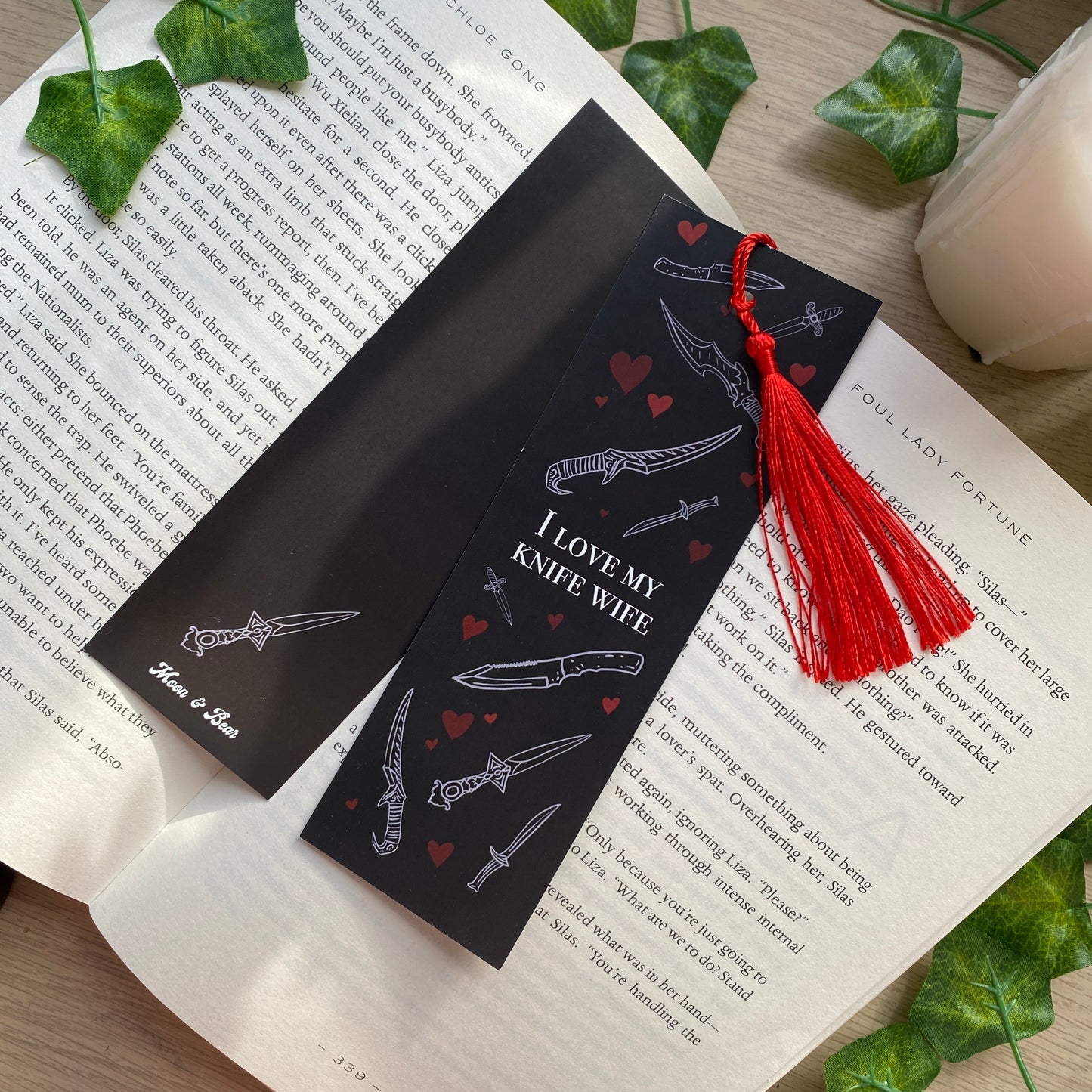 Knife Wife Bookmark