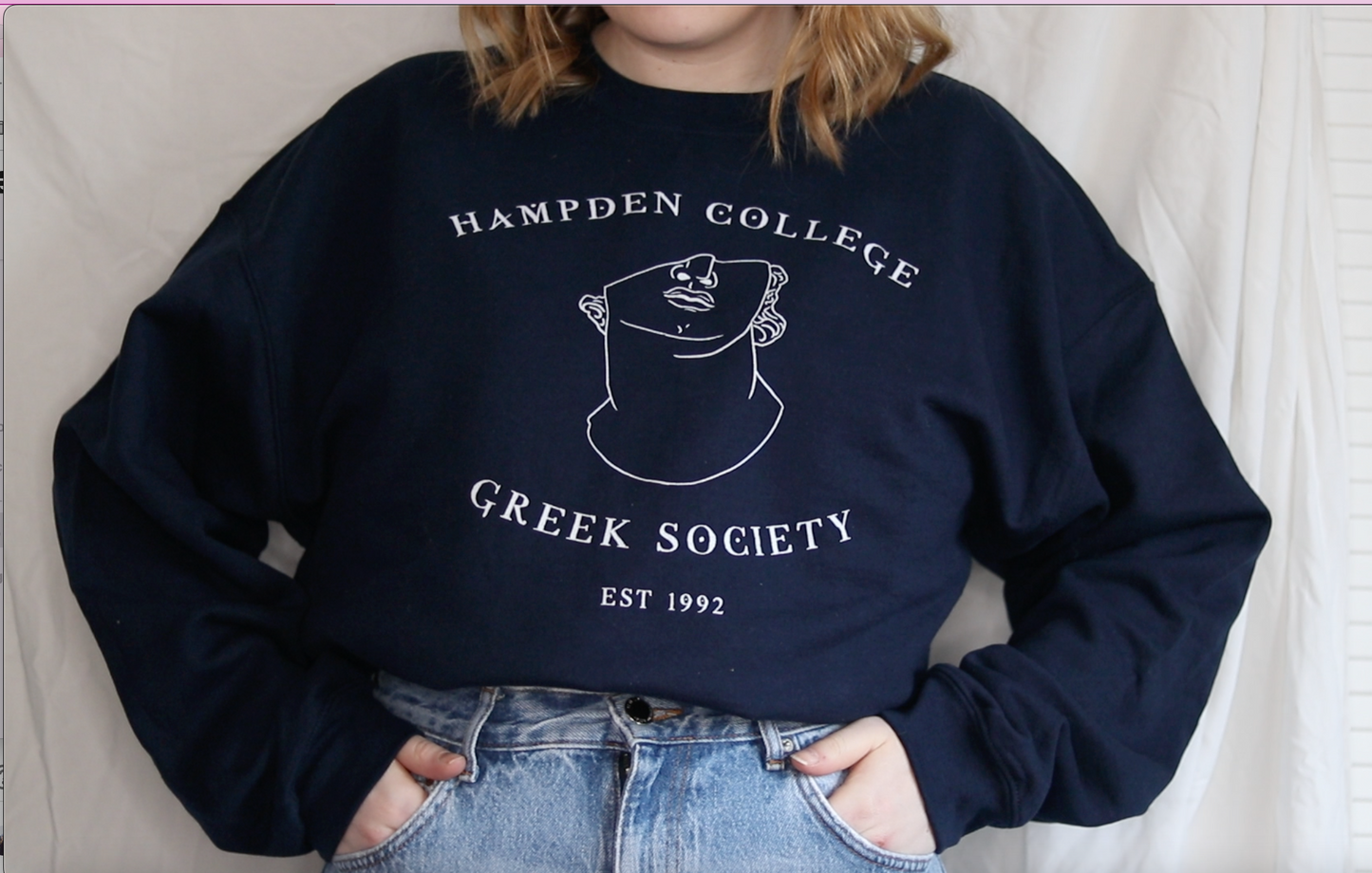 Hampden College Greek Society Sweatshirt