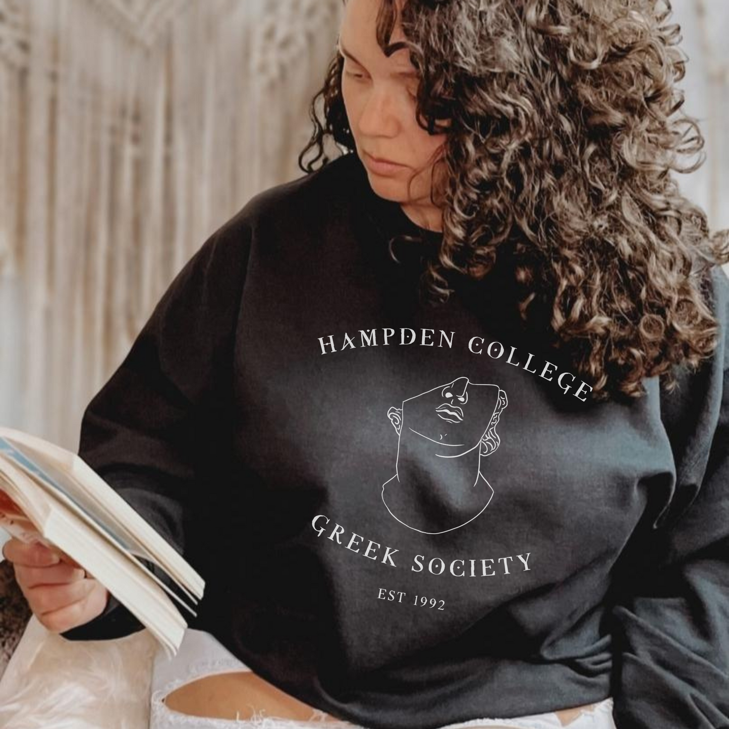 Hampden College Greek Society Sweatshirt