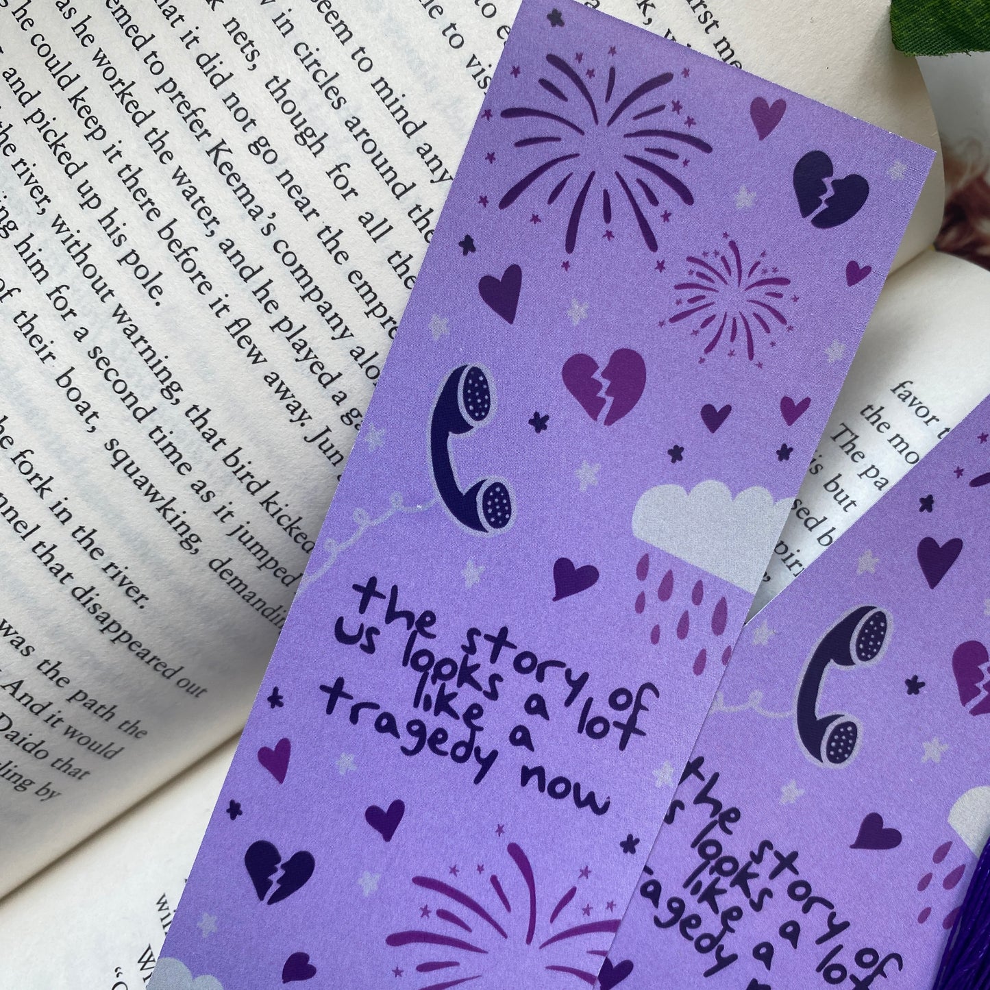Speak Now Taylor Swift Lyrics Bookmark