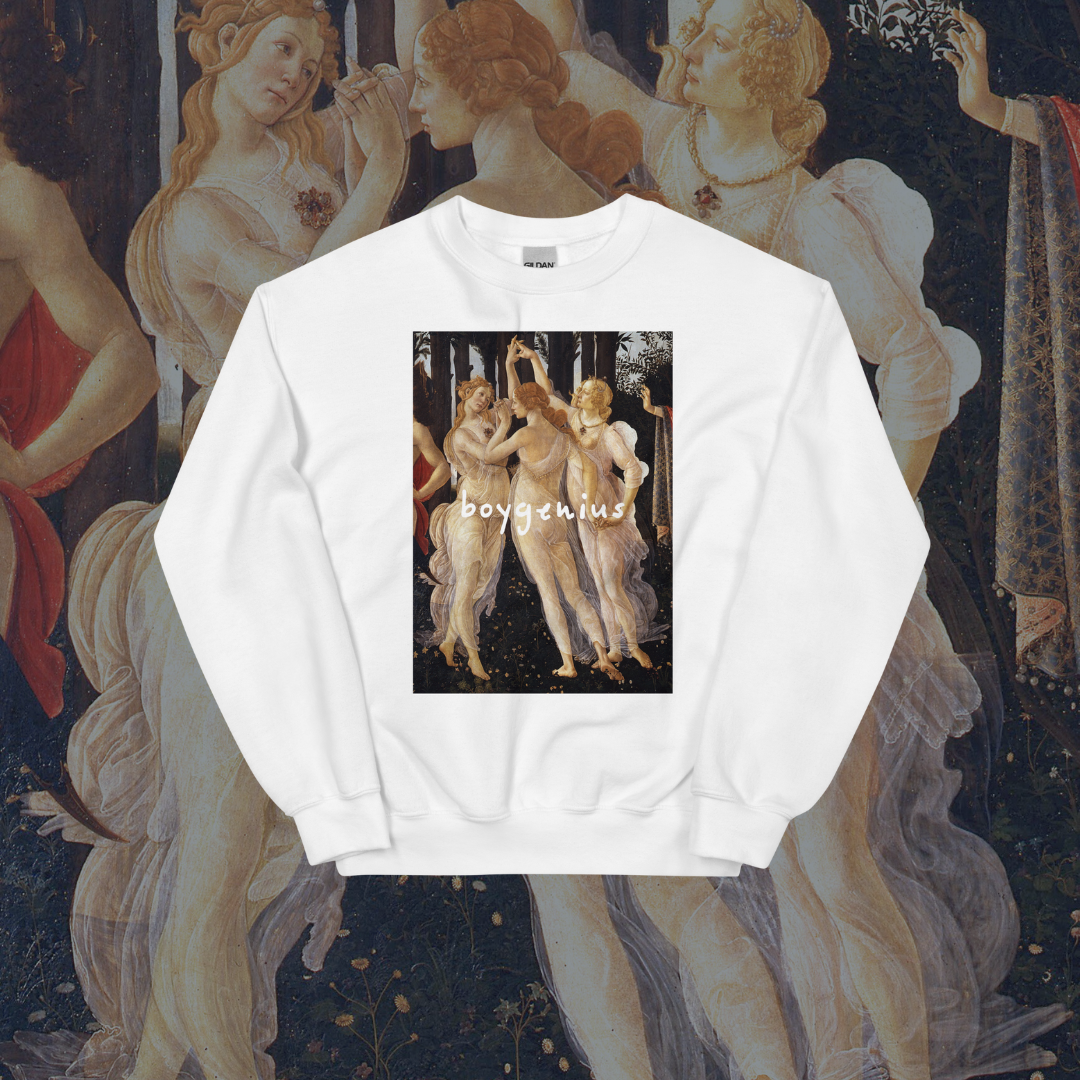 Boygenius Art Sweatshirt