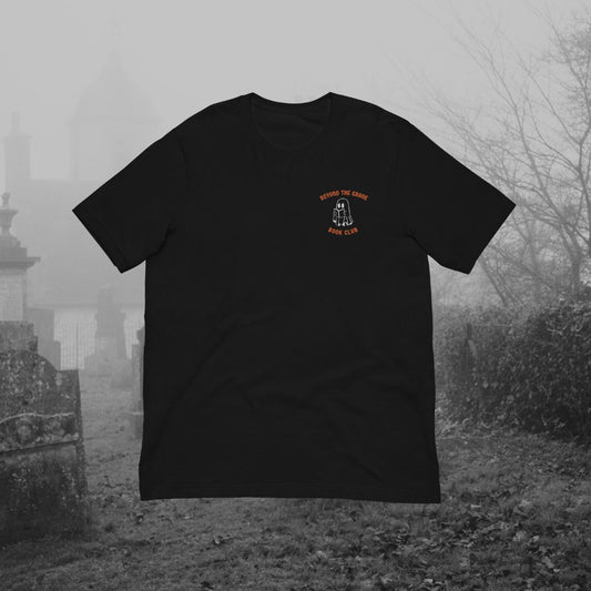 Beyond the Grave Book Club Embroidered T-Shirt