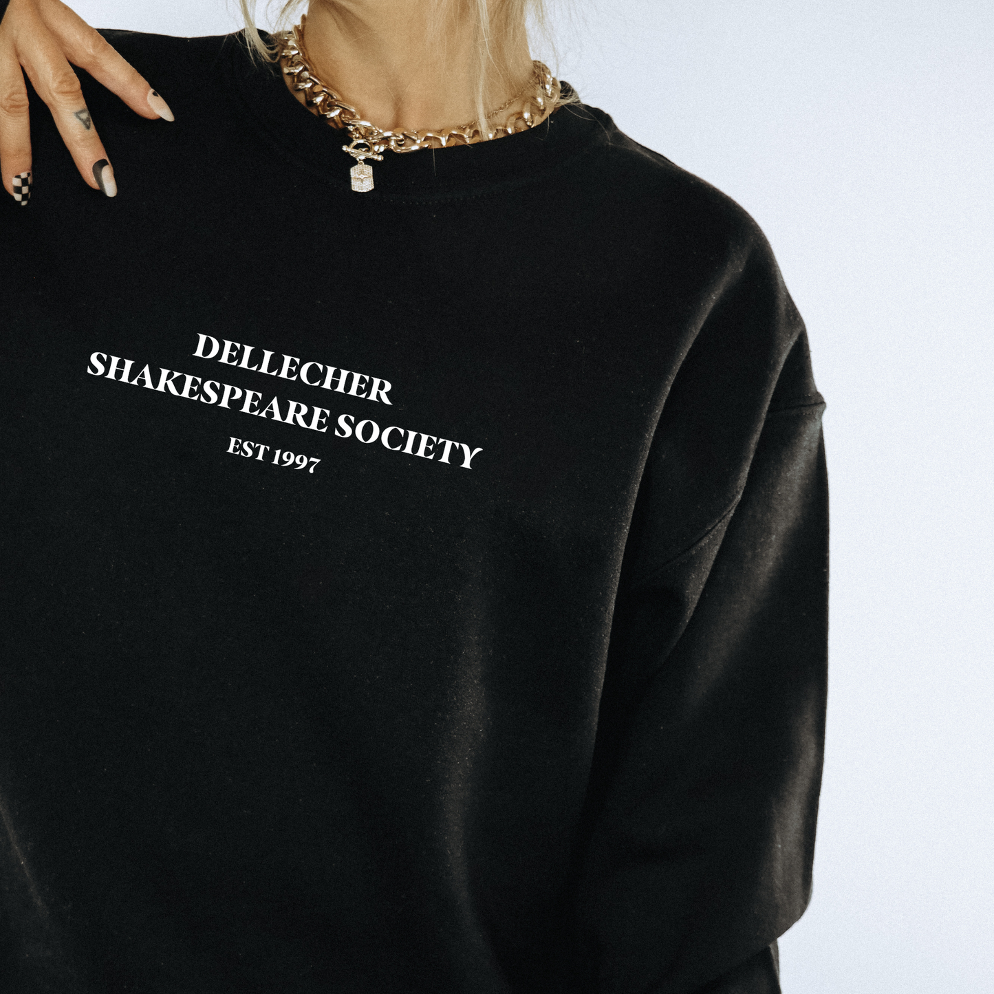 Dellecher Shakespeare Society Embroidered Sweatshirt