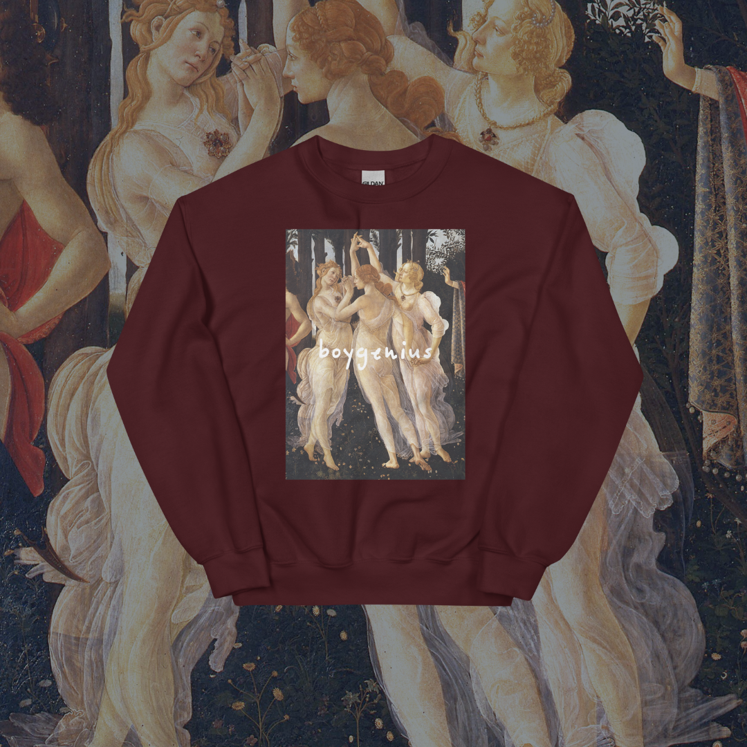 Boygenius Art Sweatshirt