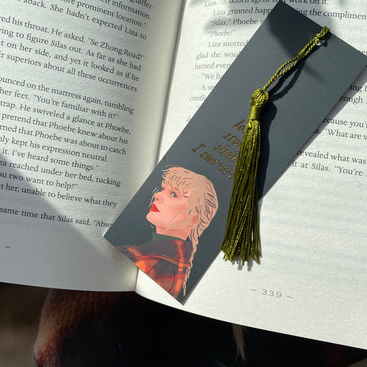 Evermore Taylor Swift Premium Foiled Bookmark