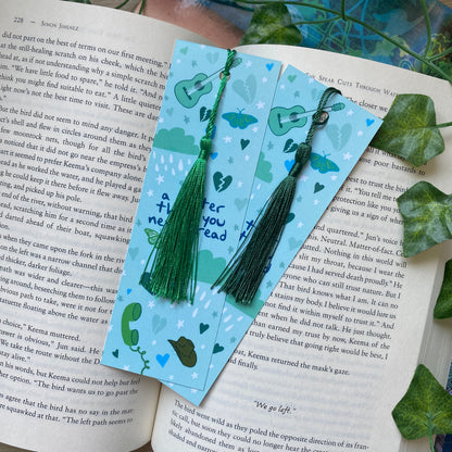 Debut Taylor Swift Lyrics Bookmark