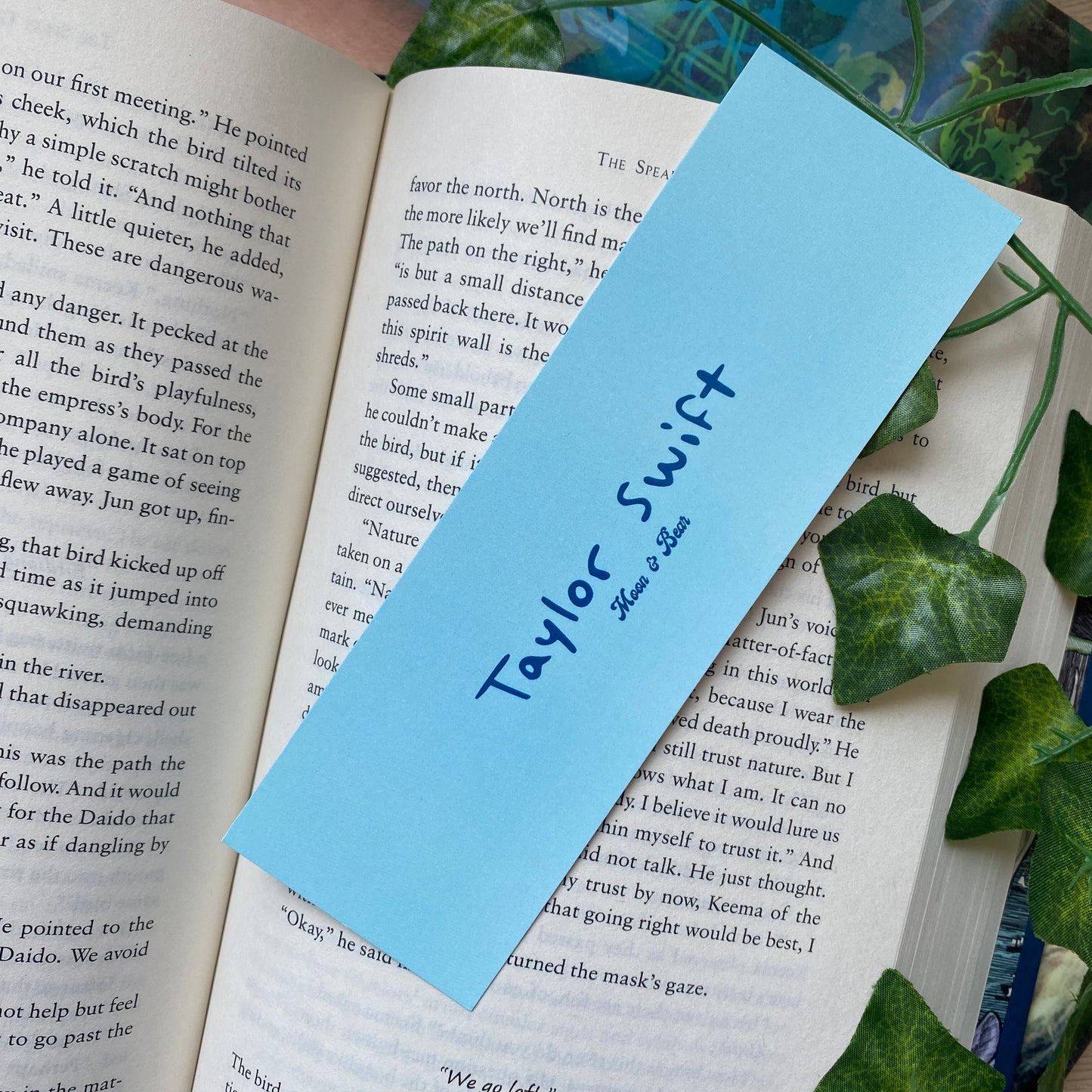 Debut Taylor Swift Lyrics Bookmark