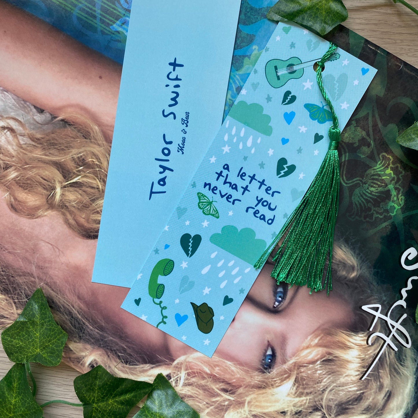 Debut Taylor Swift Lyrics Bookmark