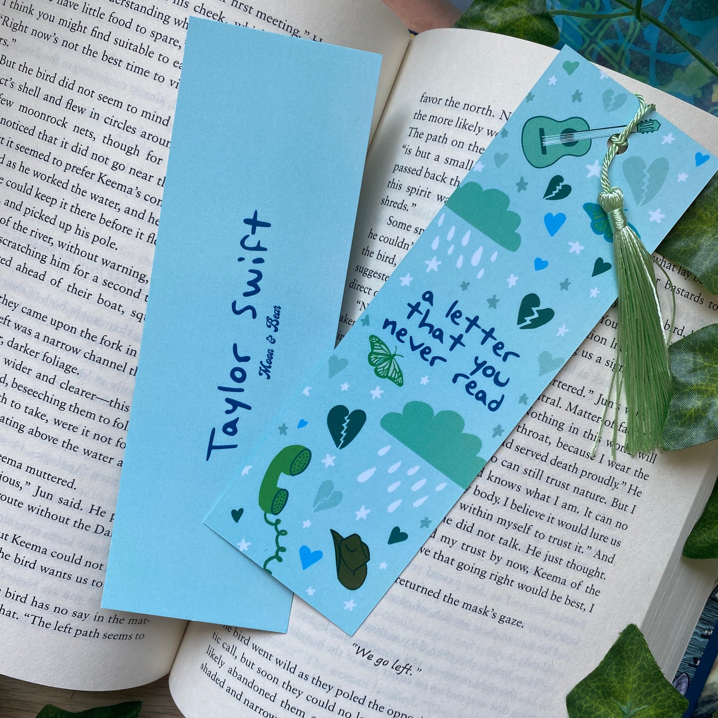 Debut Taylor Swift Lyrics Bookmark