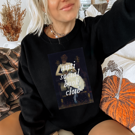 Anti Social Book Club Art Sweatshirt