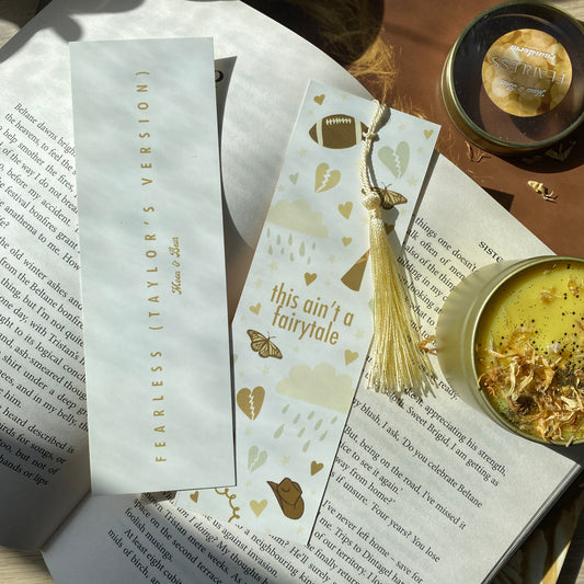 Fearless Taylor Swift Lyrics Bookmark