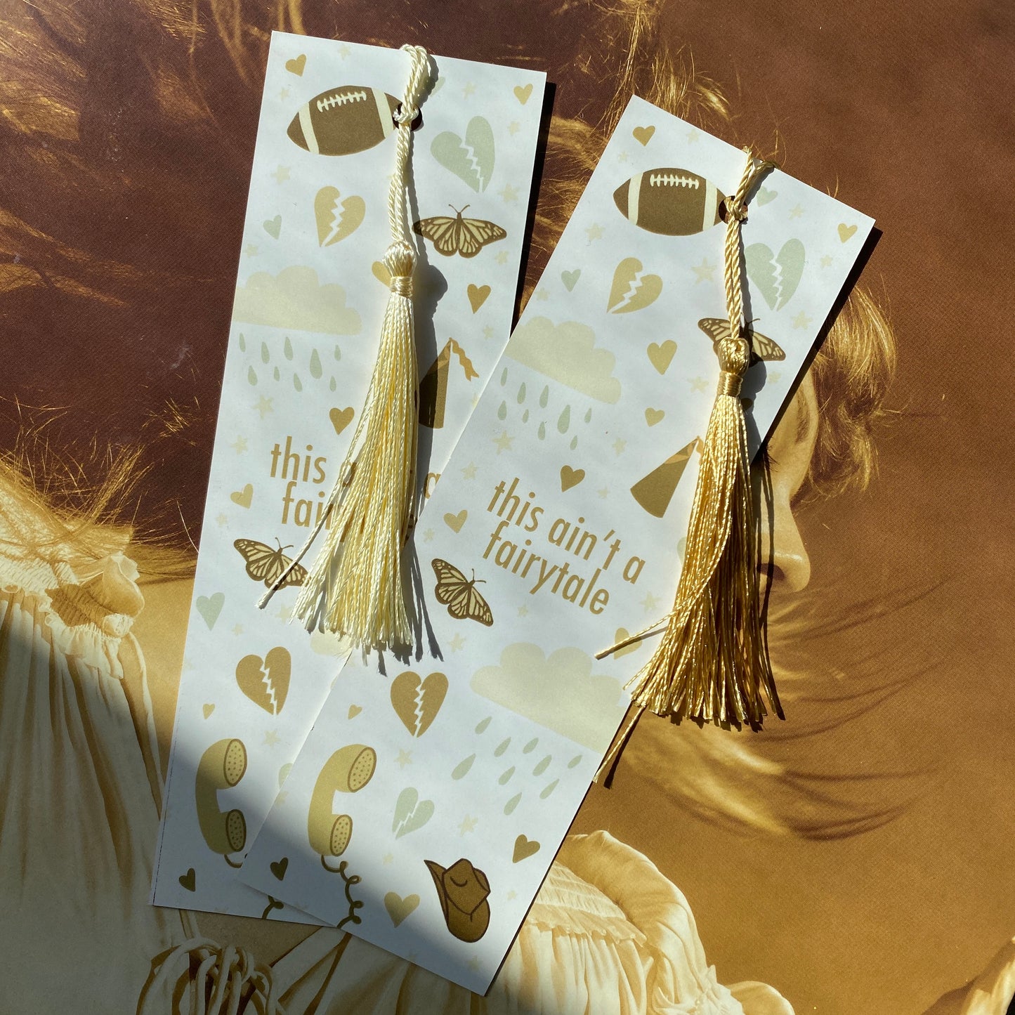 Taylor Swift Bookmarks SET OF 6 Debut | Fearless | Speak Now | Red | 1989 | Reputation