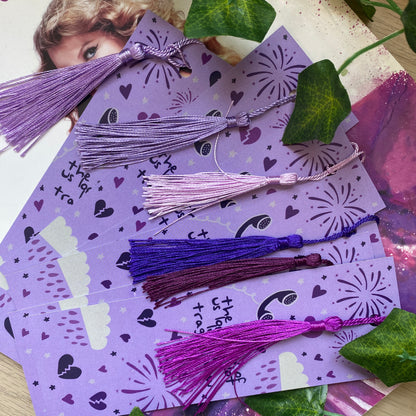 Taylor Swift Bookmarks SET OF 6 Debut | Fearless | Speak Now | Red | 1989 | Reputation