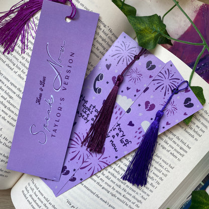 Taylor Swift Bookmarks SET OF 6 Debut | Fearless | Speak Now | Red | 1989 | Reputation