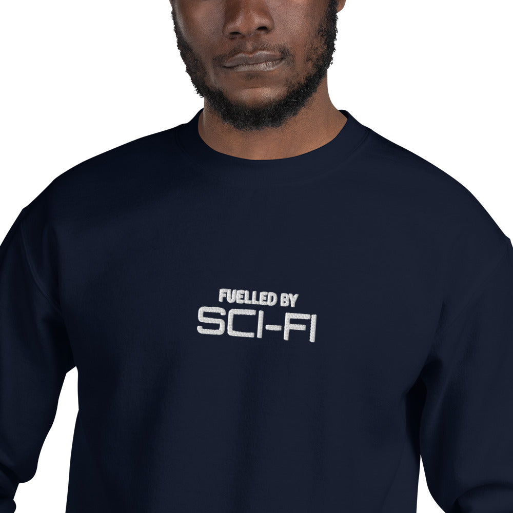 Fuelled by Sci-Fi Embroidered Sweatshirt