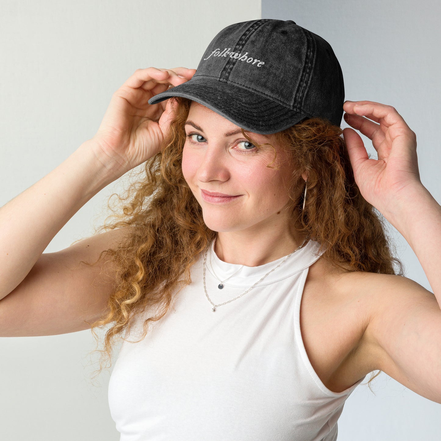 Folkwhore Embroidered Baseball Cap